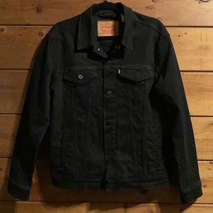 Levi’s Black Denim Trucker Jacket